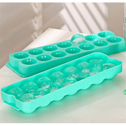 Creative 14 Small Ice Hockey Ice Tray Creative Ice Tray With Lid Ice Box