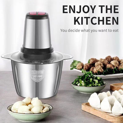 Household electric meat grinder