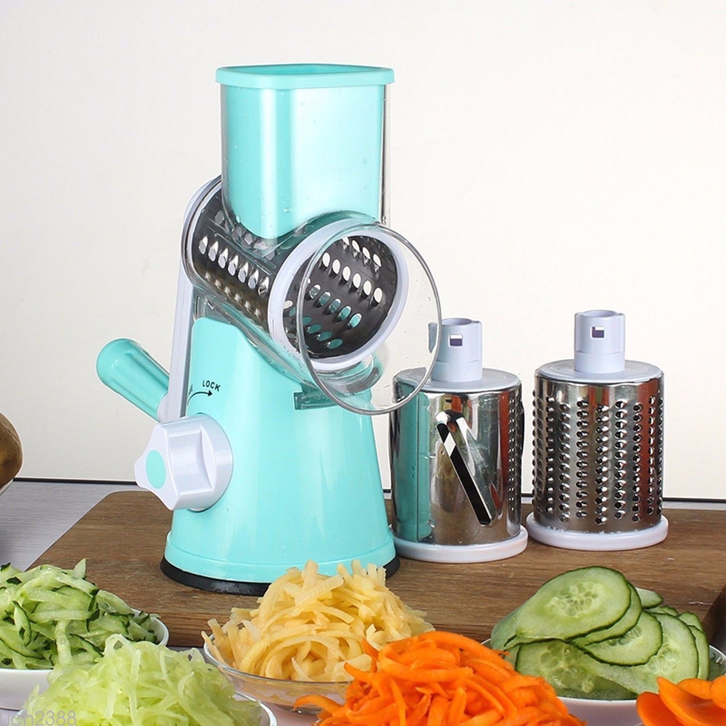 Vegetable Cutter Round Mandoline Slicer Grater