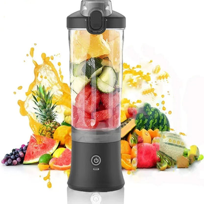 Portable Blender 600ML Electric Juicer Fruit Mixers
