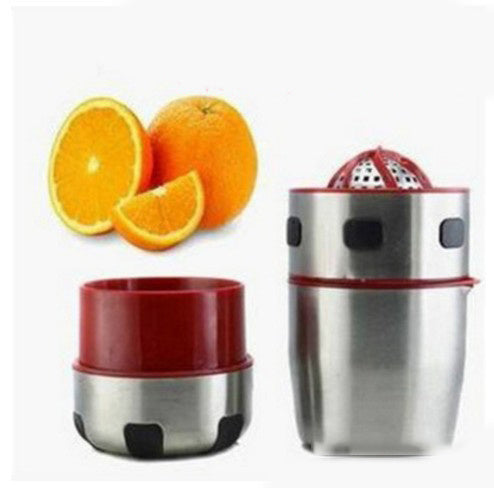 Stainless steel manual juicer