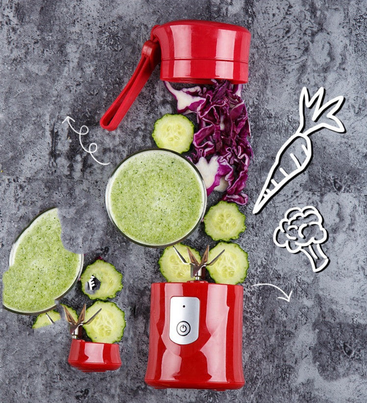 Electric portable household juicer