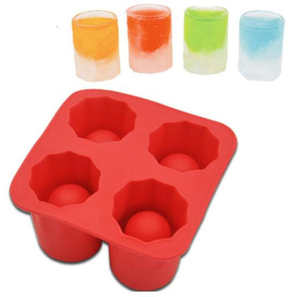 Silicone Ice Maker Mould Bar Party Drink Ice Tray Cool Shape Ice Cube Freeze Mold