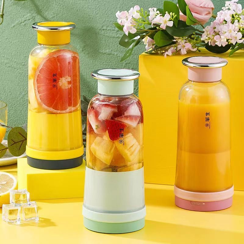 Outdoor Portable Wireless Accompanying Electric Juicer