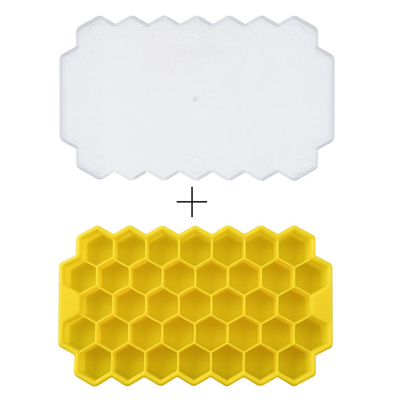 Honeycomb silicone ice tray