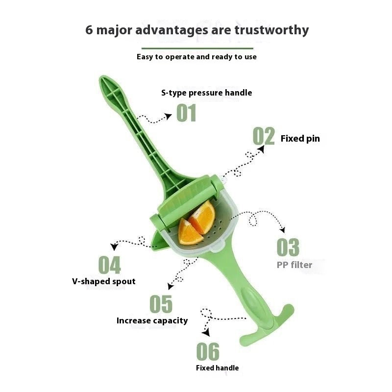 Manual Juicer Multi-functional Household Small Juicer