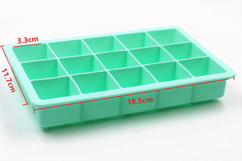 15 with silicone ice tray