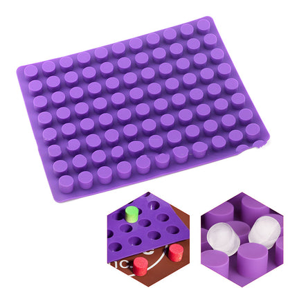 88-hole cylindrical silicone ice tray mold