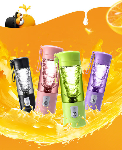 Electric portable household juicer