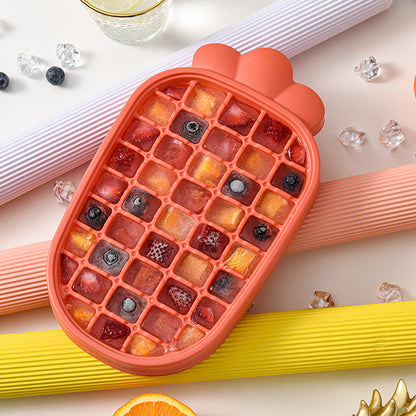 Plastic Ice Mould Multiple Colors And Styles DIY Homemade Whiskey Cocktail Dessert Ice Cream Molds Tray With Cover
