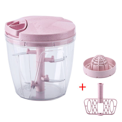 Hand-pulled Meat Grinder Household Small Stirrer Juicer