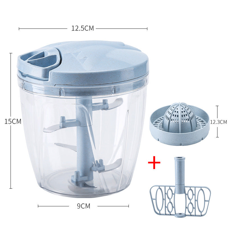 Hand-pulled Meat Grinder Household Small Stirrer Juicer