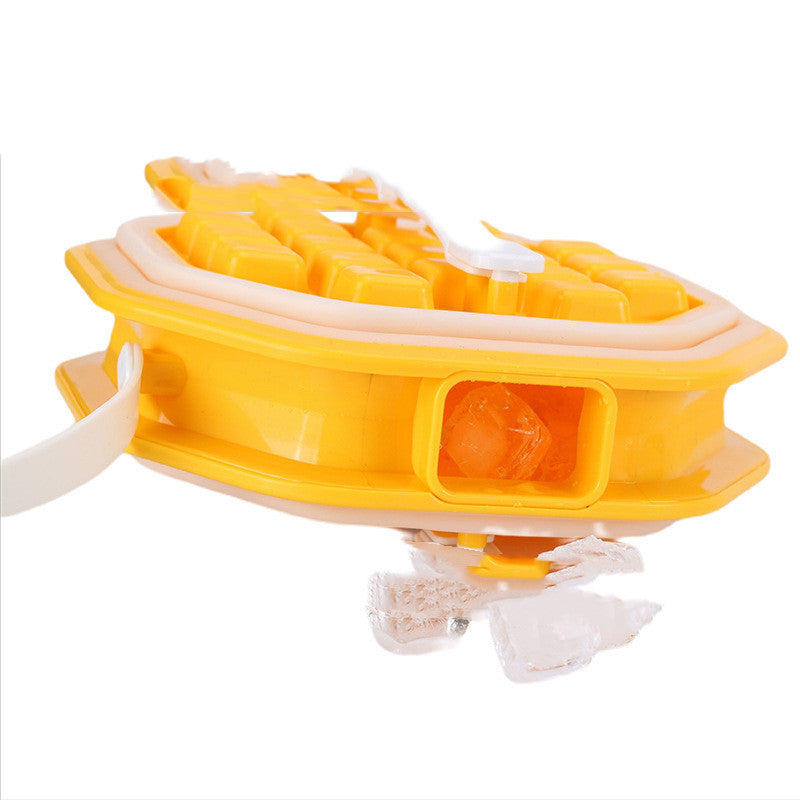 Pull Out Food Grade Plastic Ice Maker Household Portable