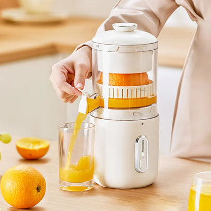 Multifunctional Wireless Electric Juicer Steel Orange Lemon Blender