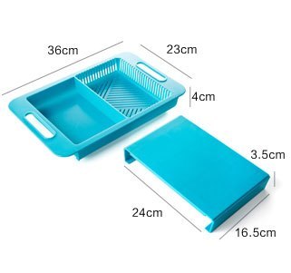 Multifunction Kitchen Chopping Blocks Sinks Drain Basket