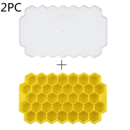 Honeycomb silicone ice tray