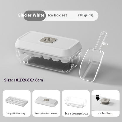 Ice Cube Mold Household Ice Hockey Silicone Press Ice Cube Tray