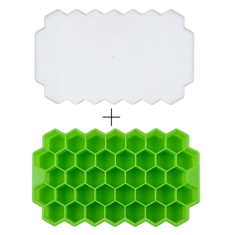 Honeycomb silicone ice tray