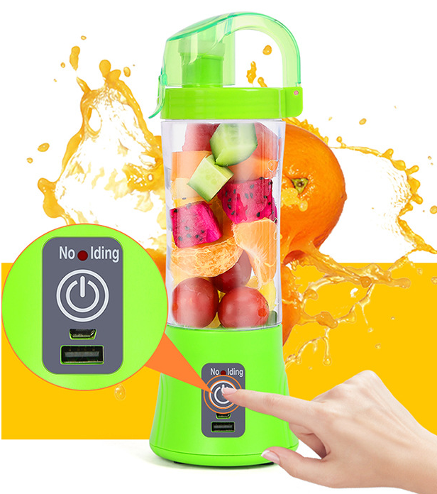 Portable Electric Fruit Juicer Handheld Smoothie Maker Blender