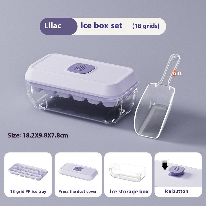 Ice Cube Mold Household Ice Hockey Silicone Press Ice Cube Tray