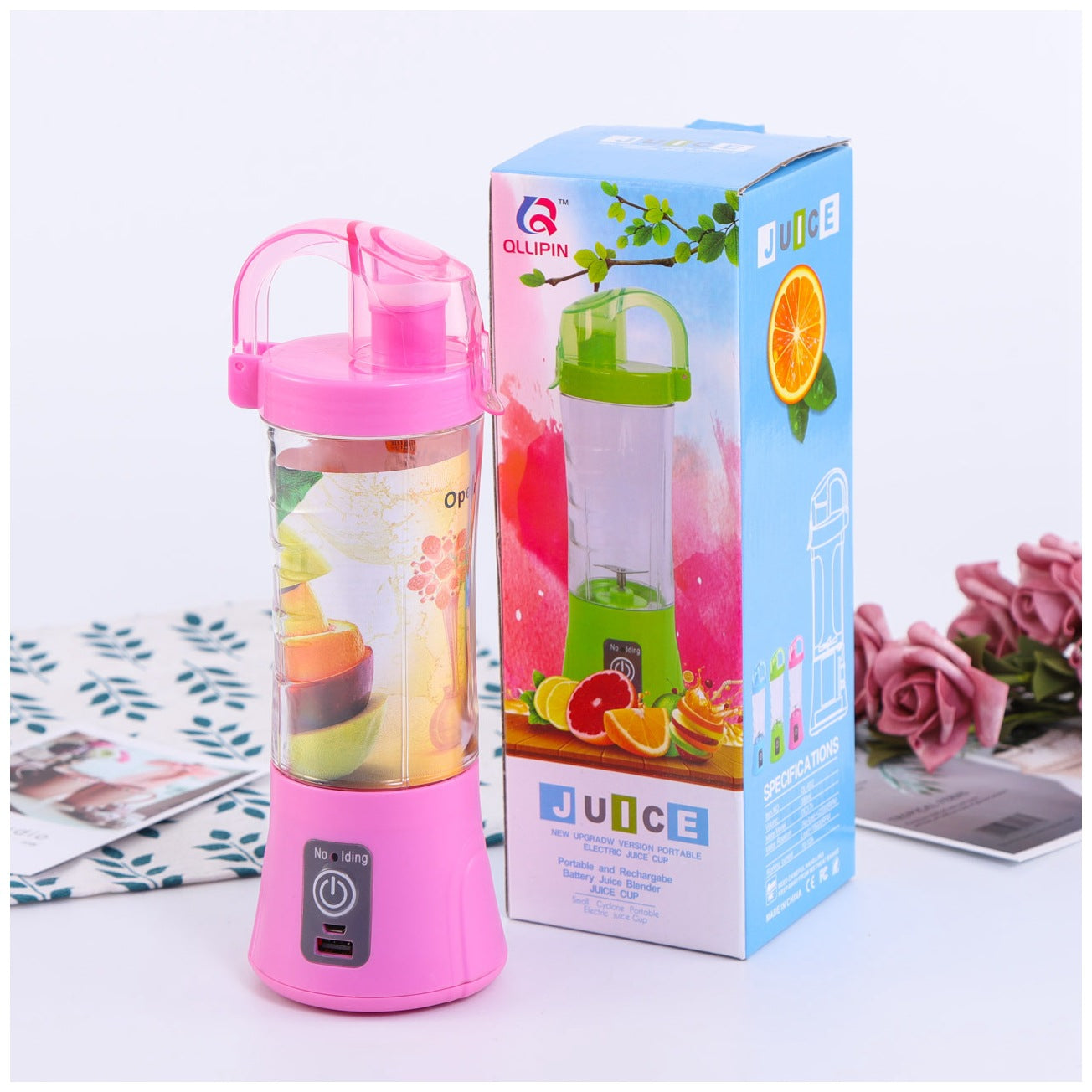 Electric Mini Household Juicer Portable Multifunction
