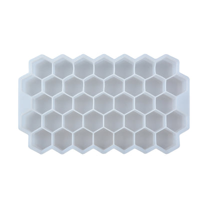 Honeycomb silicone ice tray