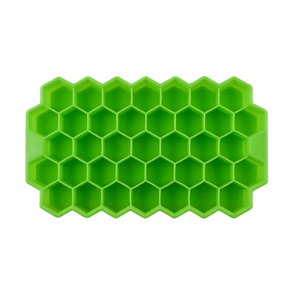 Honeycomb silicone ice tray