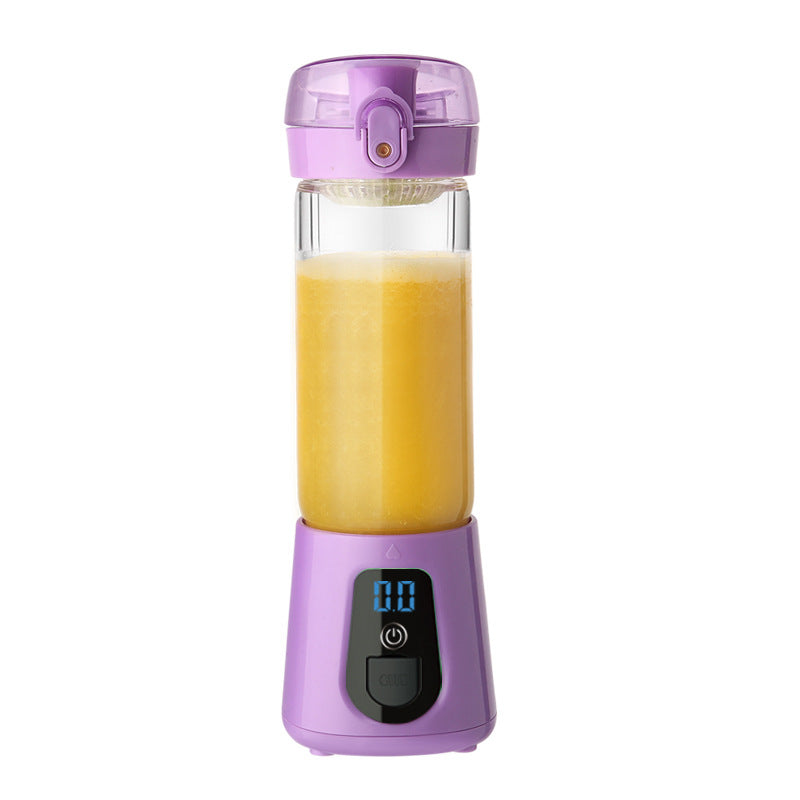 Mini electric juice cup glass portable juicer charging household cooking