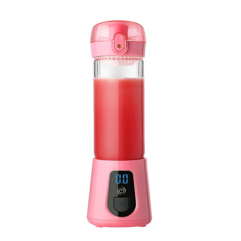 Mini electric juice cup glass portable juicer charging household cooking