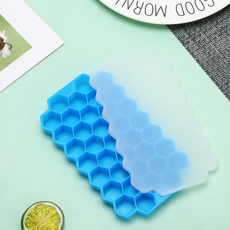 37-cell Silicone Honeycomb Ice Tray Mold