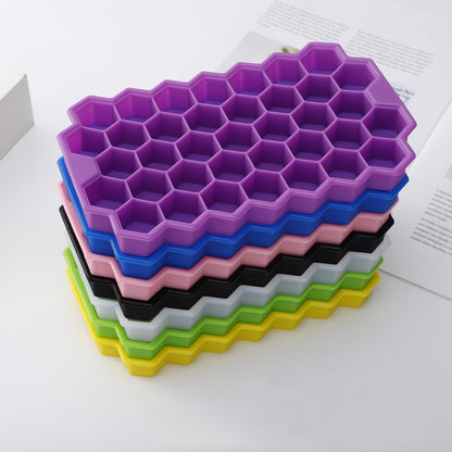 37-cell Silicone Honeycomb Ice Tray Mold