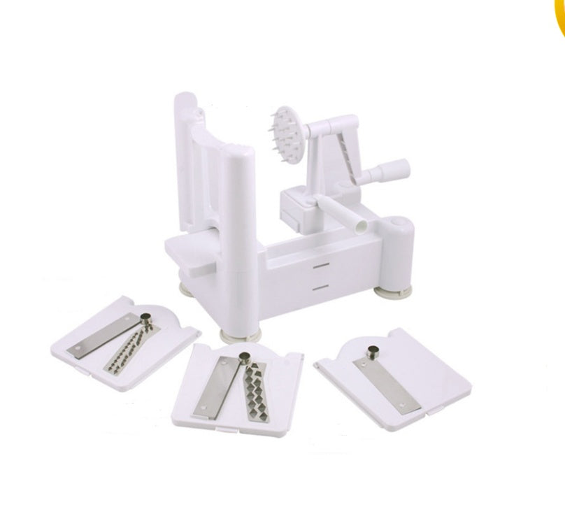 Multi-function Hand-rotating Push-type Vegetable Cutter