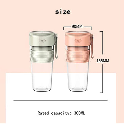 Wireless charging juicer cup