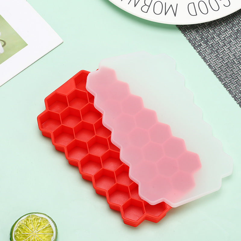 37-cell Silicone Honeycomb Ice Tray Mold