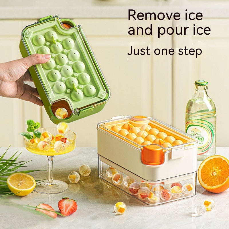 Ice Cube Mold Household Ice Hockey Storage Box