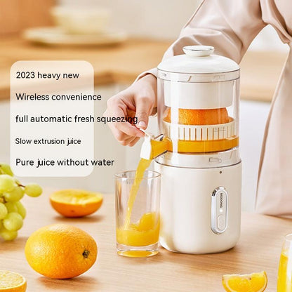 Multifunctional Wireless Electric Juicer Steel Orange Lemon Blender