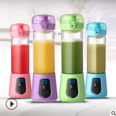 Mini electric juice cup glass portable juicer charging household cooking