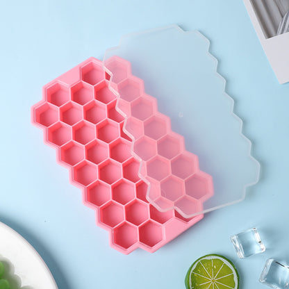 37-cell Silicone Honeycomb Ice Tray Mold