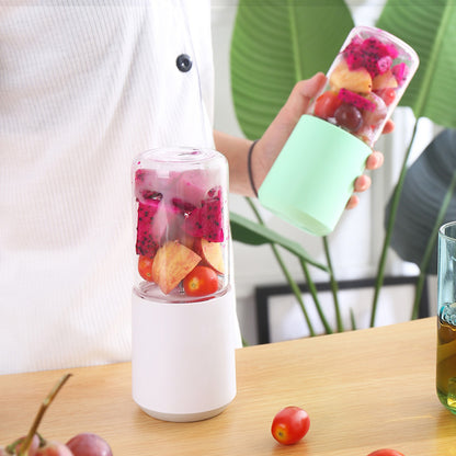 Portable USB Rechargeable Glass Bottle Juicer