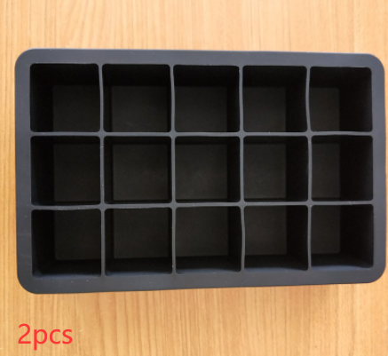 Silicone Ice Tray, 15 Blocks Of Silicone Ice Tray