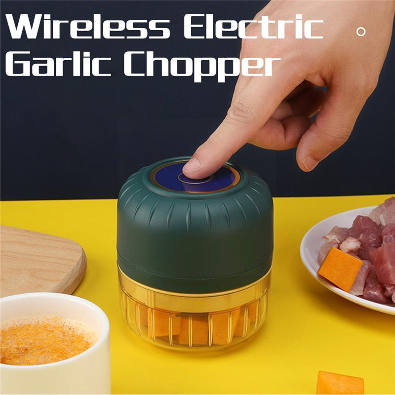 Household Portable Kitchen Electric Garlic Crusher