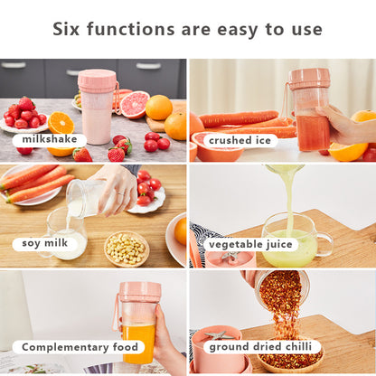 Portable USB Rechargeable Juicer For Home Use