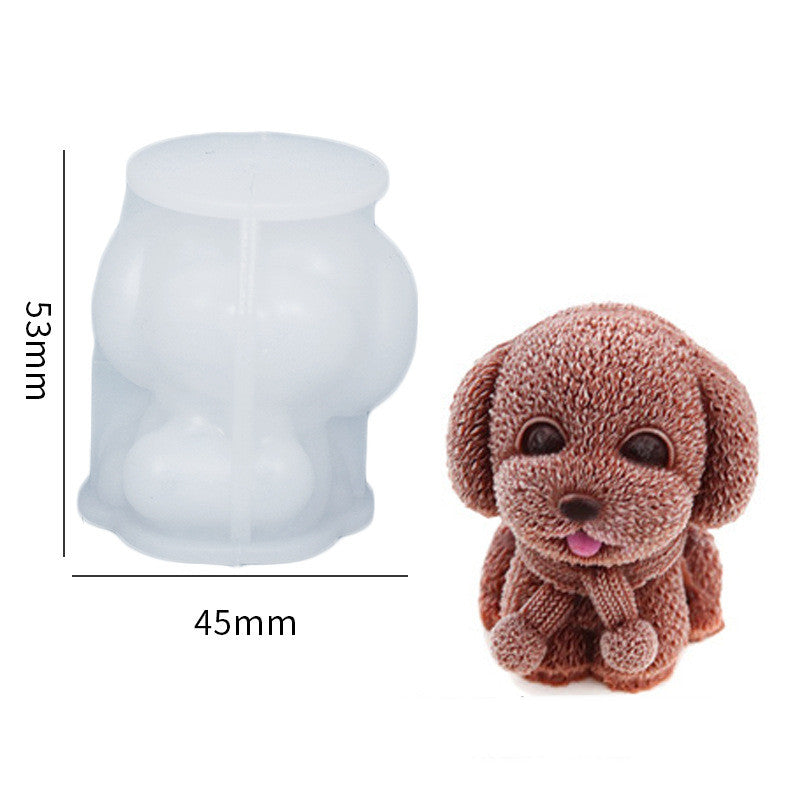 Silicone Mold Bear Shape Ice Cube Maker Chocolate Cake Mould Candy Dough Mold For Coffee Milk Tea Fondant Whiskey Ice Mold