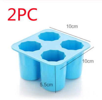 Silicone Ice Maker Mould Bar Party Drink Ice Tray Cool Shape Ice Cube Freeze Mold