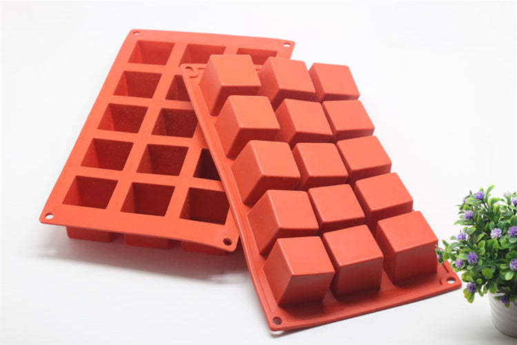 Cube Rubik's Cube ice cream mousse cake silicone mold