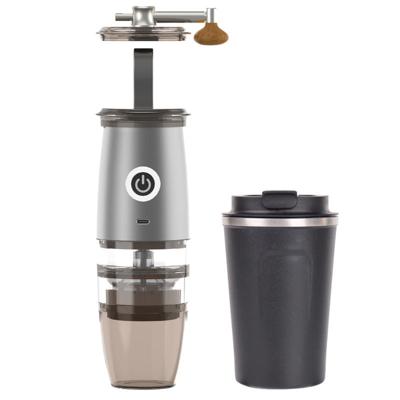 Small Coffee Machine Portable Coffee Bean Grinder
