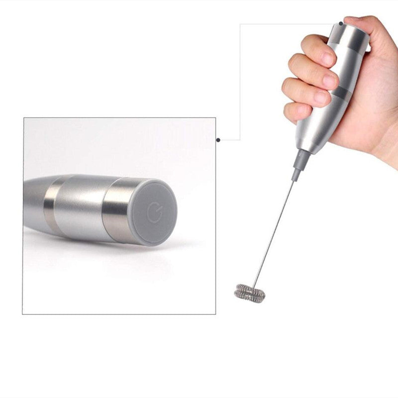 Stainless Steel Mixer Single And Double Egg Beater Electric Milk Frother