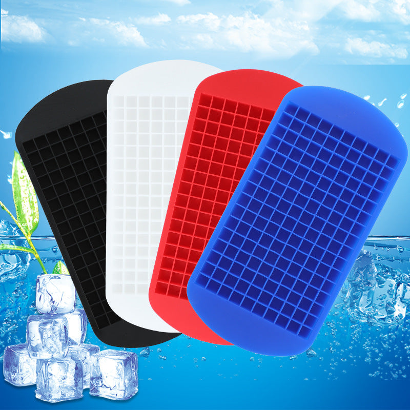 160 small square silicone ice tray