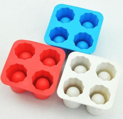 Silicone Ice Maker Mould Bar Party Drink Ice Tray Cool Shape Ice Cube Freeze Mold