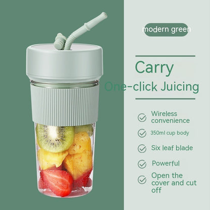 Household Small Juicer Cup With Straw